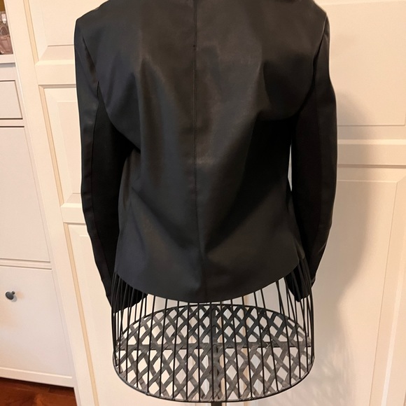 Veto Moda vegan leather jacket with faux suede lining - Picture 4 of 8